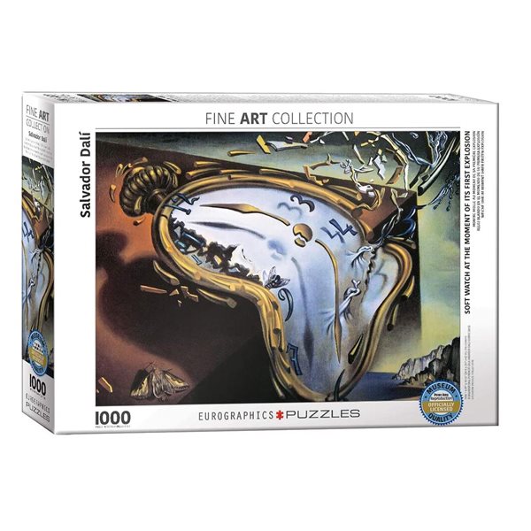 1000 Pieces – Soft Watch at the Moment of its First Explosion – Dali Jigsaw Puzzle