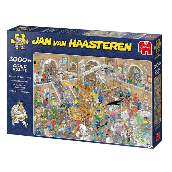 3000 Pieces – Gallery of Curiosities - Jan van Haasteren Jigsaw Puzzle