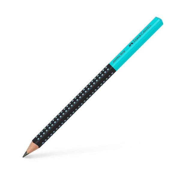 Crayon à mine Jumbo Grip bicolore Turquoise et noir