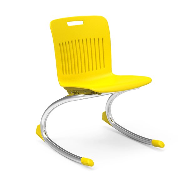 Chaise berçante Analogy 14 in - Lemon Yellow