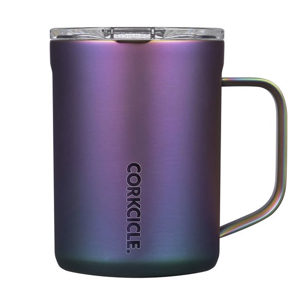 16 oz Insulated Travel Coffee Mug with Cover - Dragonfly