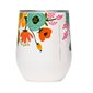 Rifle Paper Co. 16 oz Insulated Stemless Tumbler with Lid - Cream Lively Floral