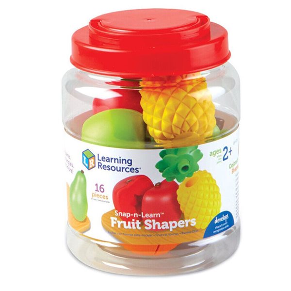 Snap-N-learn fruit shapers