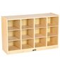 12 Cubby Mobile Storage Cabinet