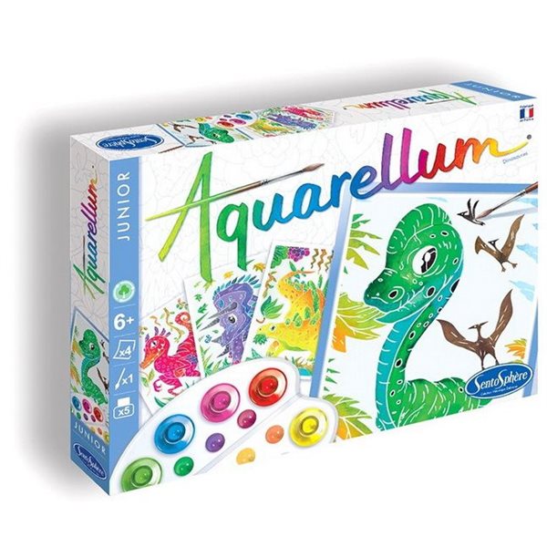 Aquarellum junior Dinosaures