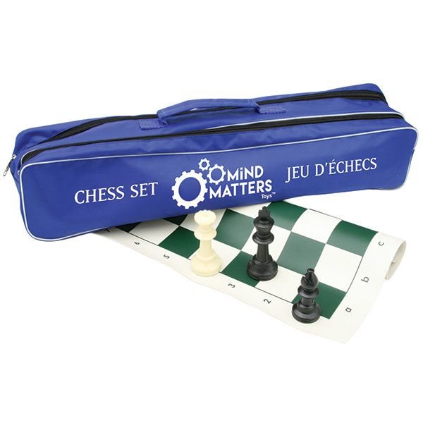 Portable Chess Set in a Bag