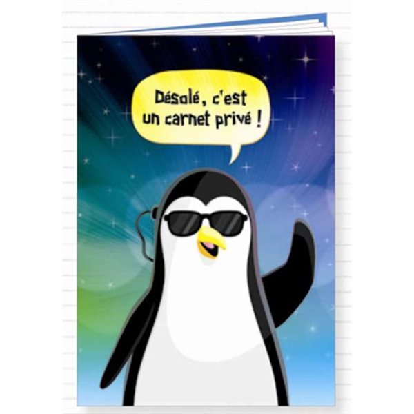 Cahier de notes Pingouin