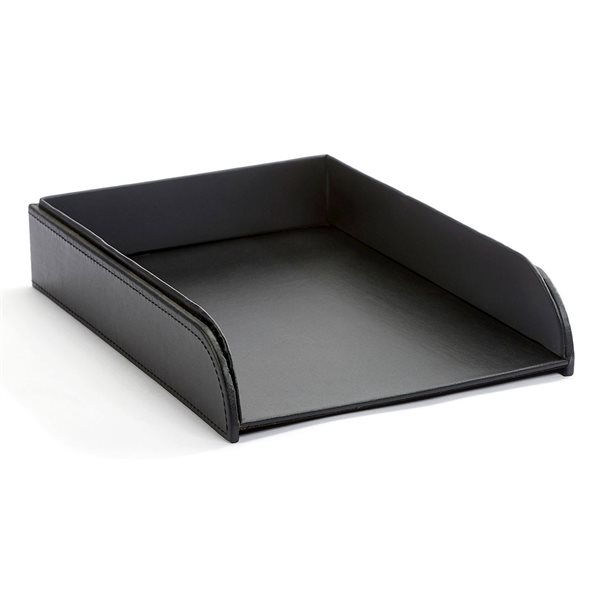 PVC Leather Stackable Letter Tray