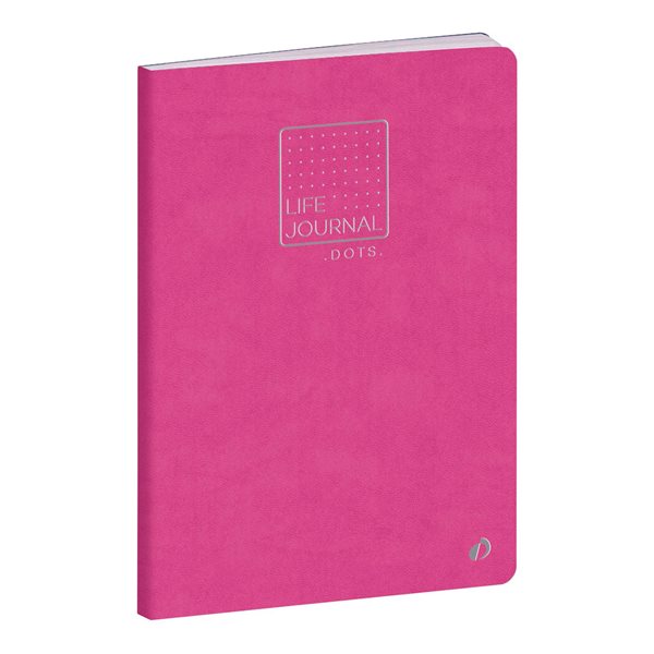 Carnet de notes Life Journal Dots Slim - Rose