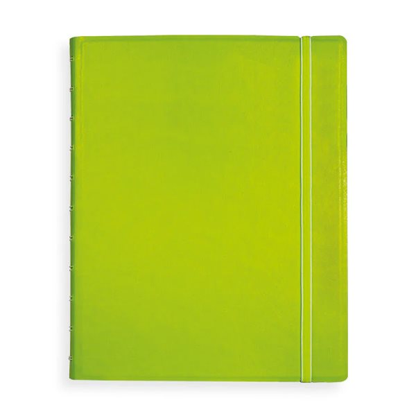 Filofax® Refillable Notebook - A5 Size - 8-3/8 x 6-3/8 in - Stone