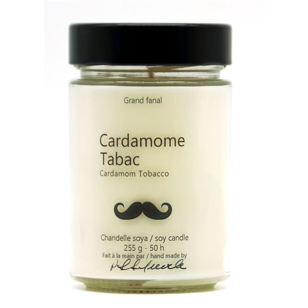 Cardamom Tobacco Soy Candle