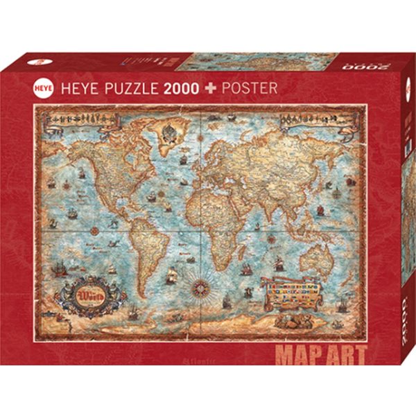 2000 Pieces – The World Jigsaw Puzzle