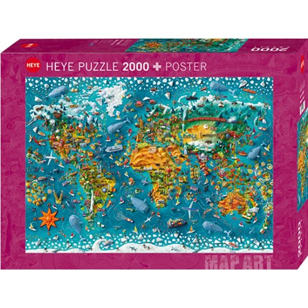2000 Pieces – Miniature World by Sara Drake Jigsaw Puzzle