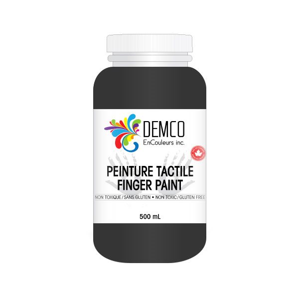 Finger Paint 500 ml - Black