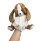 Doudou marionnette chien - Tiramisu