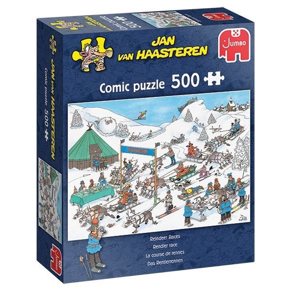 500 Pieces – Reindeer Races Jigsaw Puzzle