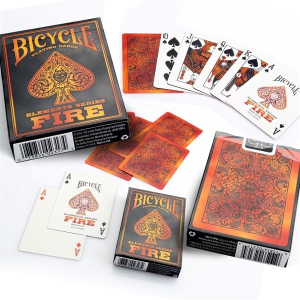 Fire Element Series Playing Cards
