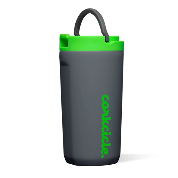 12 oz Kids Cup with Lid and Straw - Electric Lime