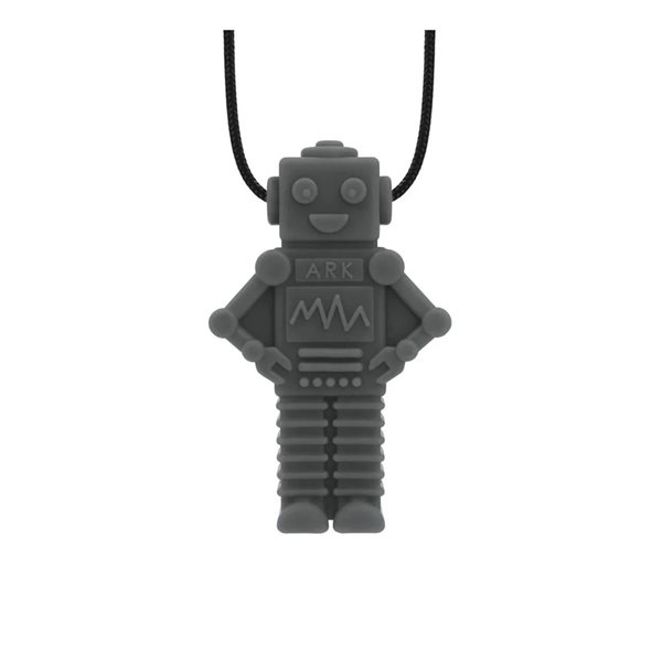 Collier à mâchouiller Robot Ferme - Gris foncé