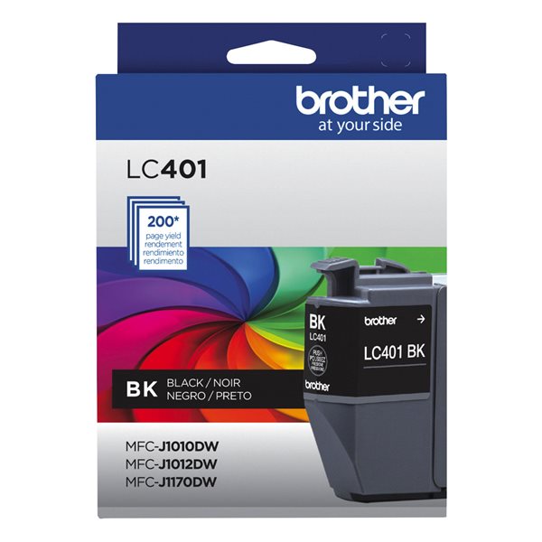 Brother LC401 Inkjet Cartridge - Black