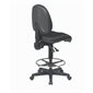 Work Smart Deluxe Ergonomic Drafting Chair