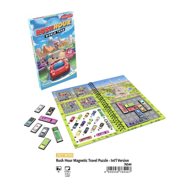 Rush Hour® World Tour Magnetic Game