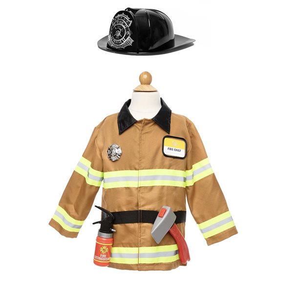 Costume de pompier avec accessoires