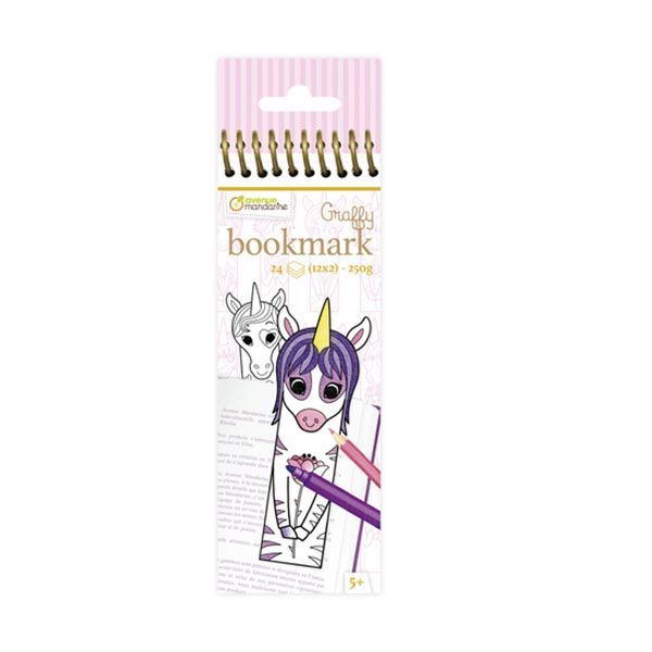 Marque-pages Graffy Bookmarks Licornes