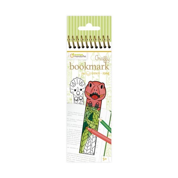 Marque-pages Graffy Bookmark Dinosaures