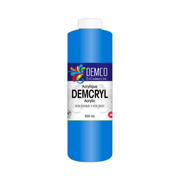 Peinture acrylique Demcryl 500 ml - Bleu clair