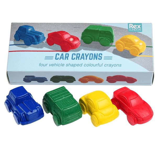 "Road Trip" Car Wax Crayons - box of 4