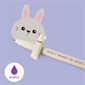 Erasable Purple Gel Pen - Bunny