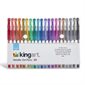 Kingart® Studio Soft Grip Metallic Gel Pens - 20 Colors