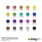 Kingart® Studio Soft Grip Metallic Gel Pens - 20 Colors