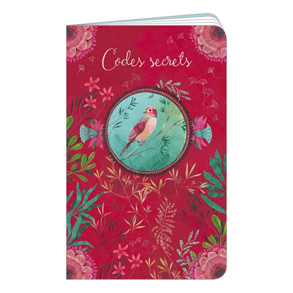 Cahier de correspondance Code secrets Oiseaux