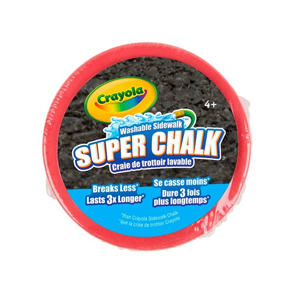 Craie de trottoir lavable Super Chalk
