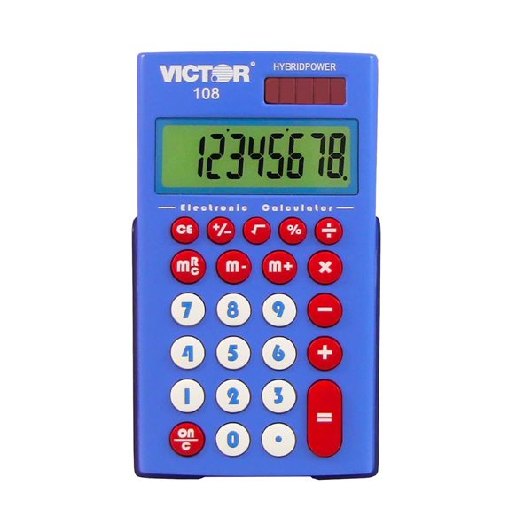 Victor 108 8-Digit Pocket Calculator 