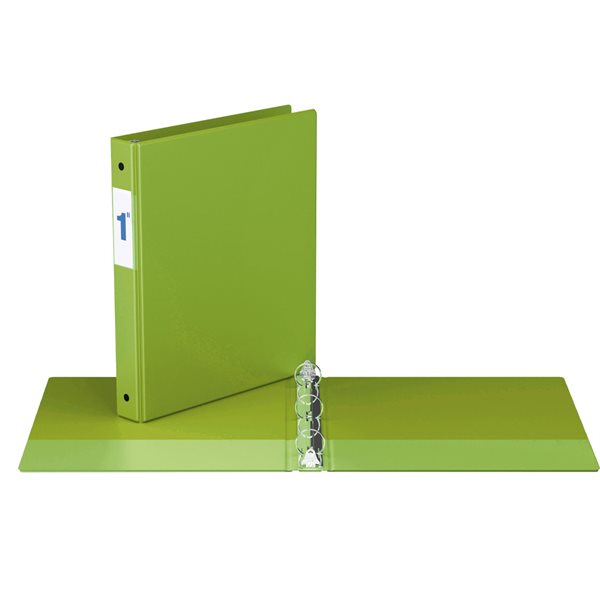 Round Ring Commercial Binder - 1 in - Light Green