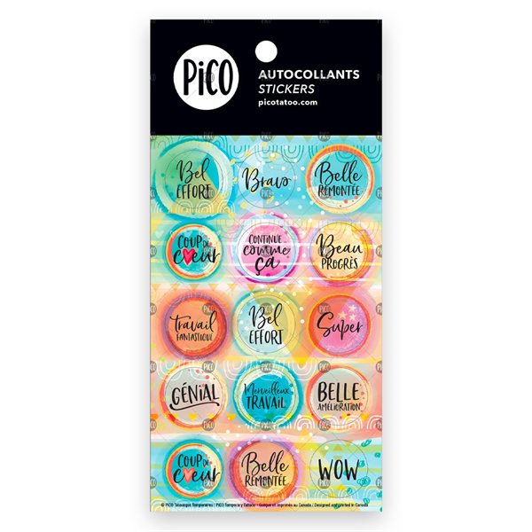 Pico Stickers – Sweet Little Words