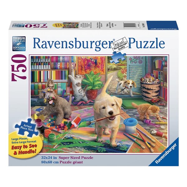 750 Pieces – Cute Crafters Giant Jigsaw Puzzle