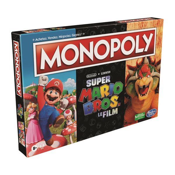 Jeu de Monopoly - Super Mario Bros. Le film