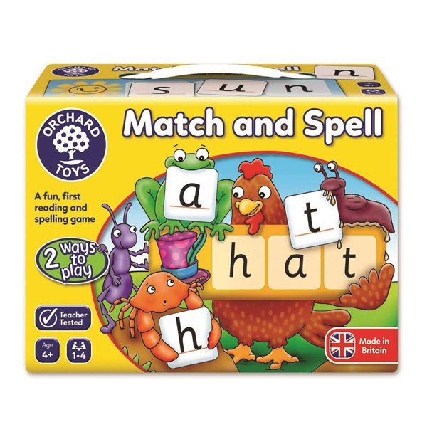 Jeu Match and spell