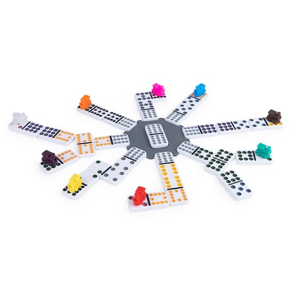 Double 12 Mexican Train Dominoes Game