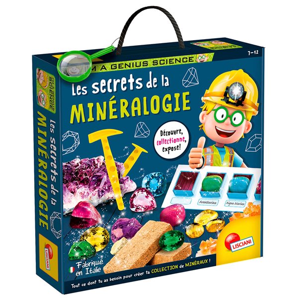 The secrets of mineralogy Game (French version)