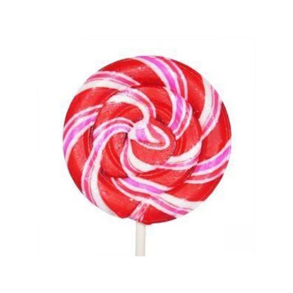 Sweet Whirls Lollipop - Strawberry Cream