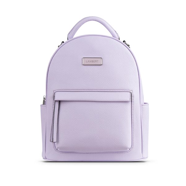 The Maude Vegan Leather Handbag - Lavender