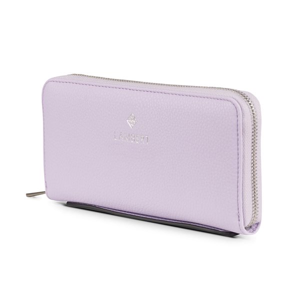 The Meli Vegan Leather Wallet - Lavender