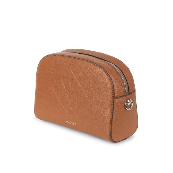 The Kayla Vegan Leather Crossbody Bag - Affogato