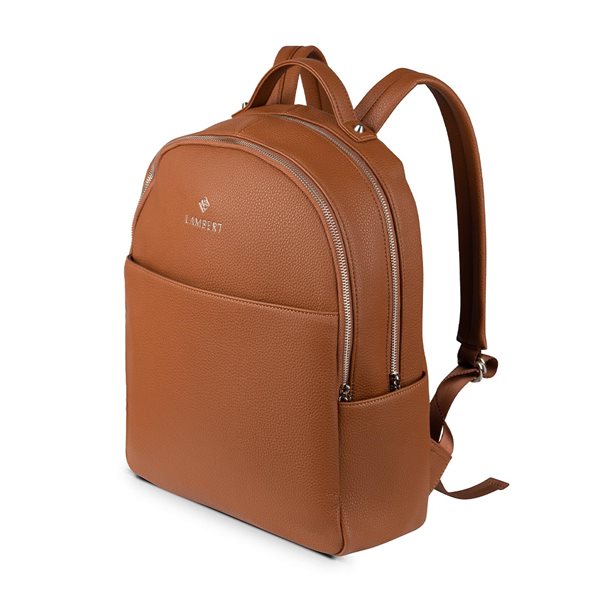 The Charlotte Vegan Leather Backpack - Affogato