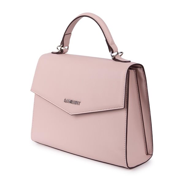 The Gracie Vegan Leather Handbag - Dusty Pink